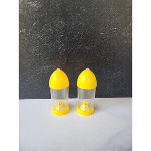 Atomic Rocket Kasin Space Age Salt And Pepper Shakers Vintage